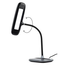 Настольный светильник ЭРА NLED-458-6W-BK светодиодный черный | Светодиодные настольные лампы