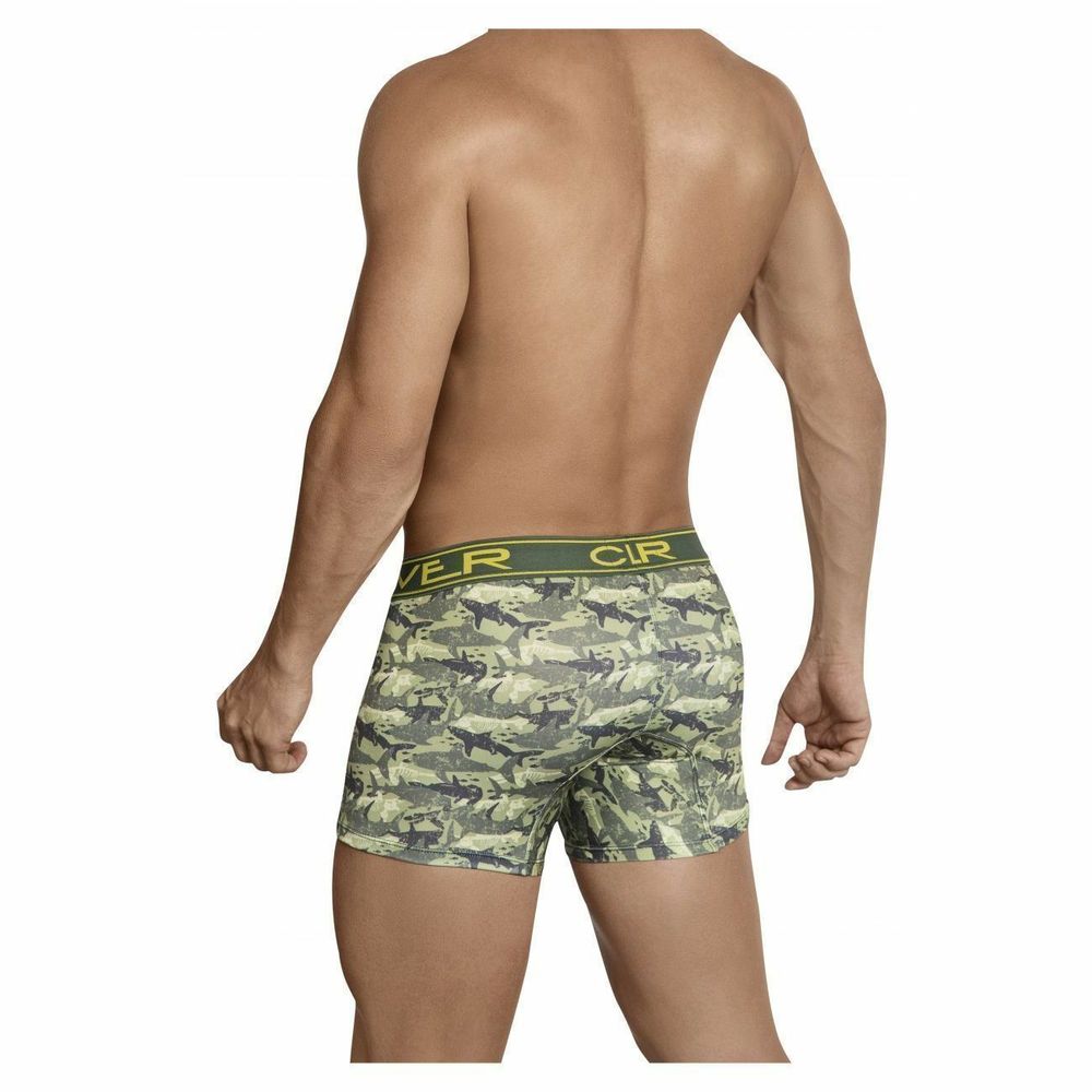 Мужские трусы боксеры темно-серые Clever Ot?n Boxer 242410