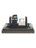 FORTE&PIANO Розетка двойная RJ11+RJ45 кат.5E FP335 серый IEK
