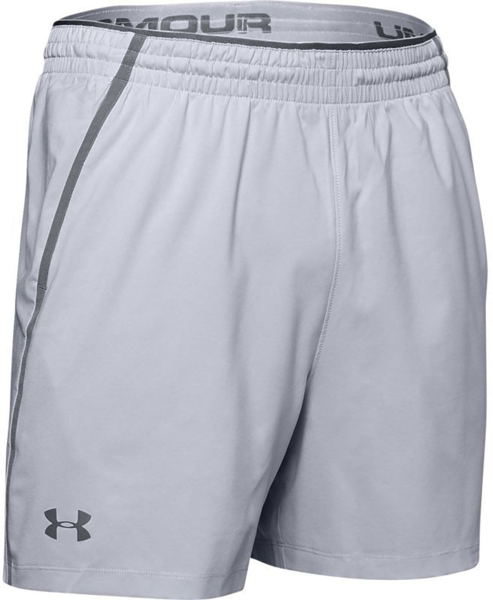 Мужские теннисные шорты Under Armour Qualifier 2in1 Short - gray