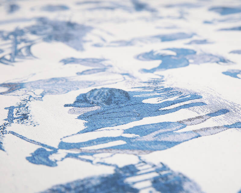 Гобелен Бургундия Кобальт