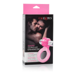 Кольцо с вибрацией Teaser Tongue (Цвет: розовый)