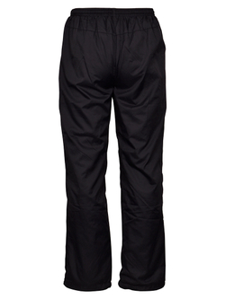 Женские теннисные брюки Prince WarmUp Pant - black/green