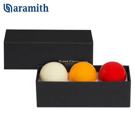 Шары Super Aramith Crystalate Snooker ø52,4мм 3шара