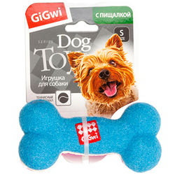 GiGwi 75002 Игрушка для собак Кость малая с пищалкой 11см