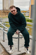 Джоггеры зеленые "Winter"