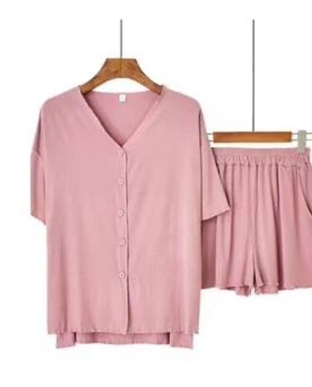 ДО БАМБУК Двойка Лапша Кофта С Кор Рукав Шорты