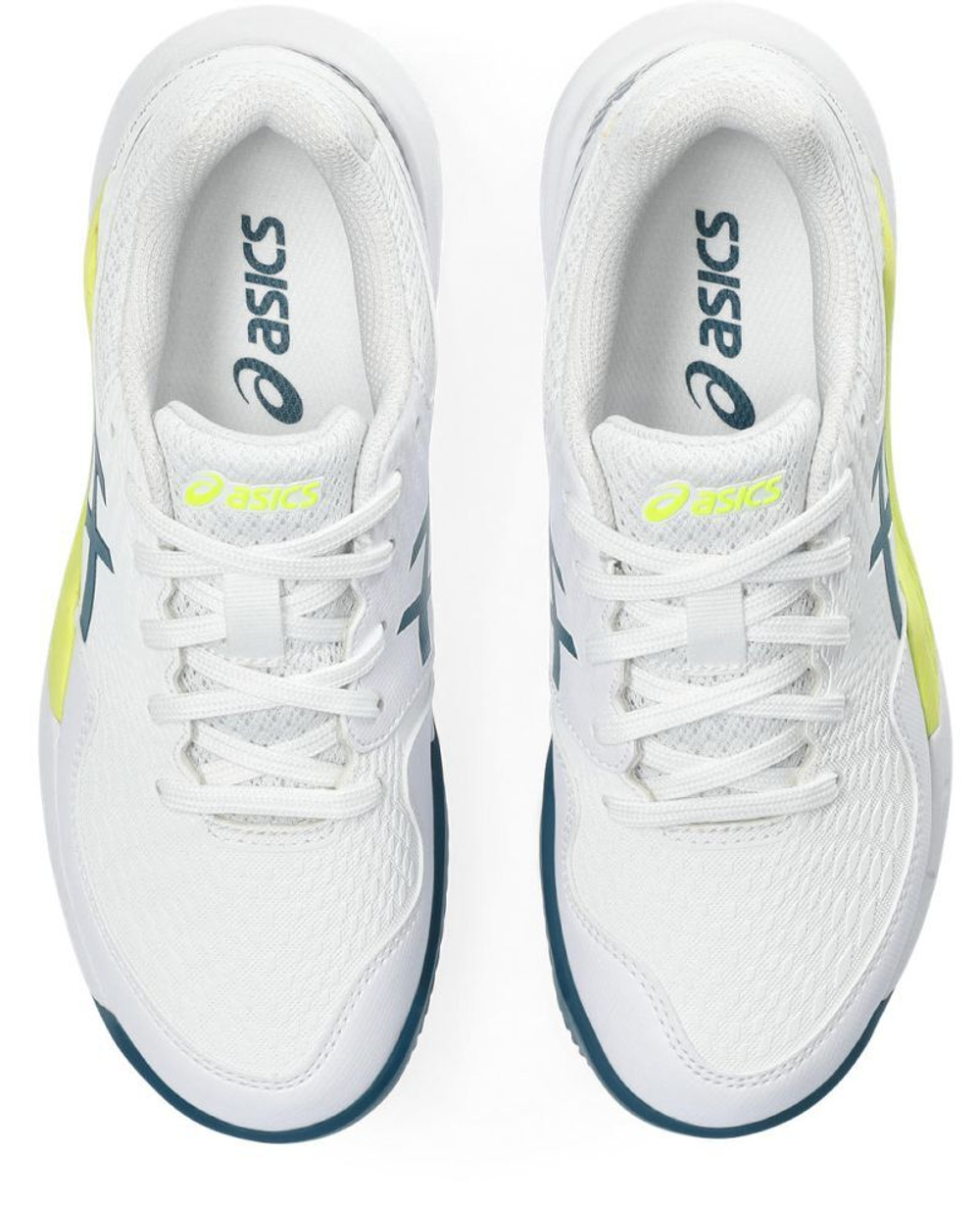 Детские теннисные кроссовки Asics Gel-Resolution 9 GS Clay - White