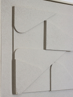 Панно декоративное с эффектом 3d minimalism triangle, 40х40 см