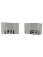 Патрон G13 2 штуки под винтик внутри белый