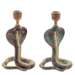 GAEM Подсвечник "Змея", L12,5 W13,5 H24 см, 2в.