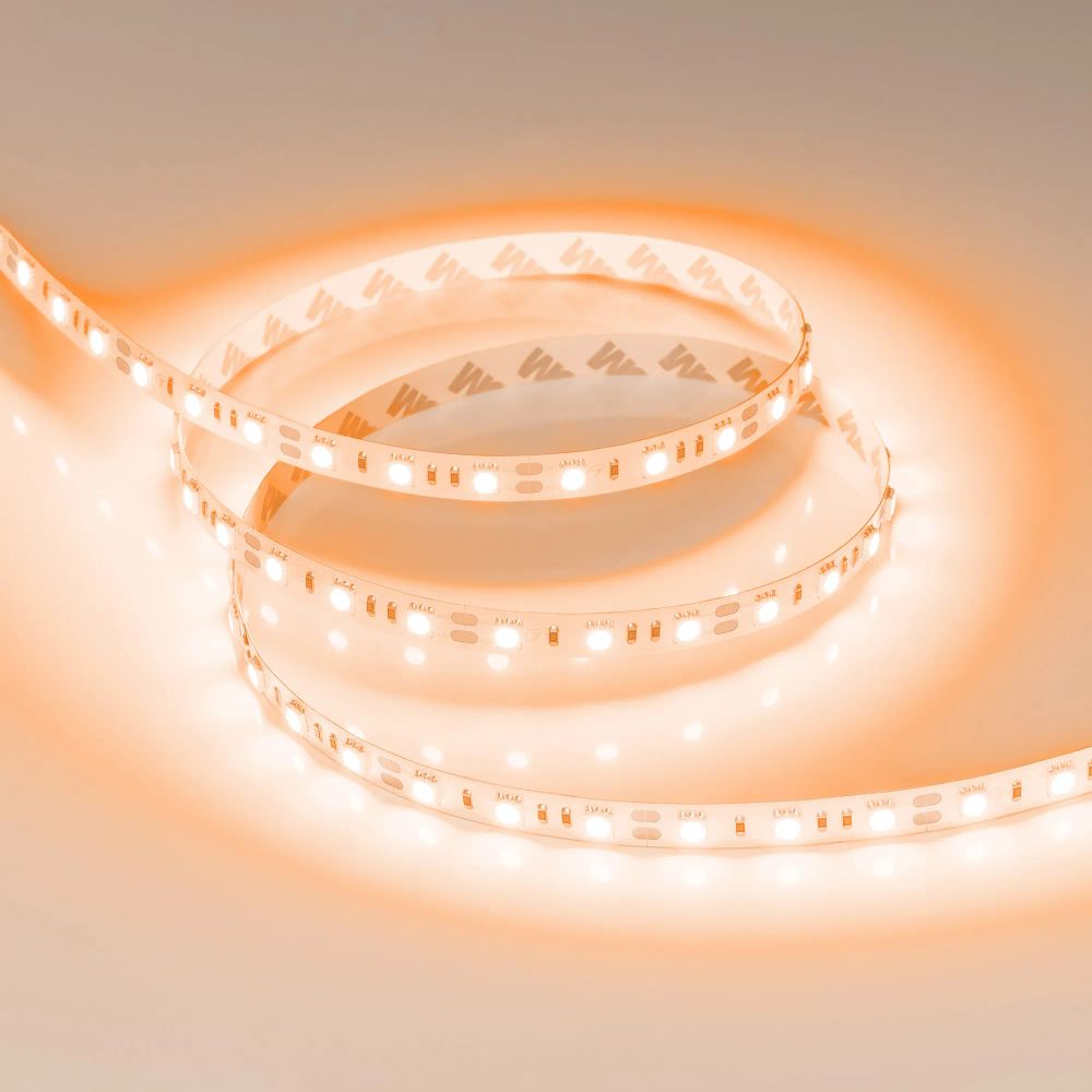 Светодиодная лента RT-B60-10mm 12V Orange (14.4 W/m, IP20, 5060, 5m) (Arlight, Открытый) 015972(2)