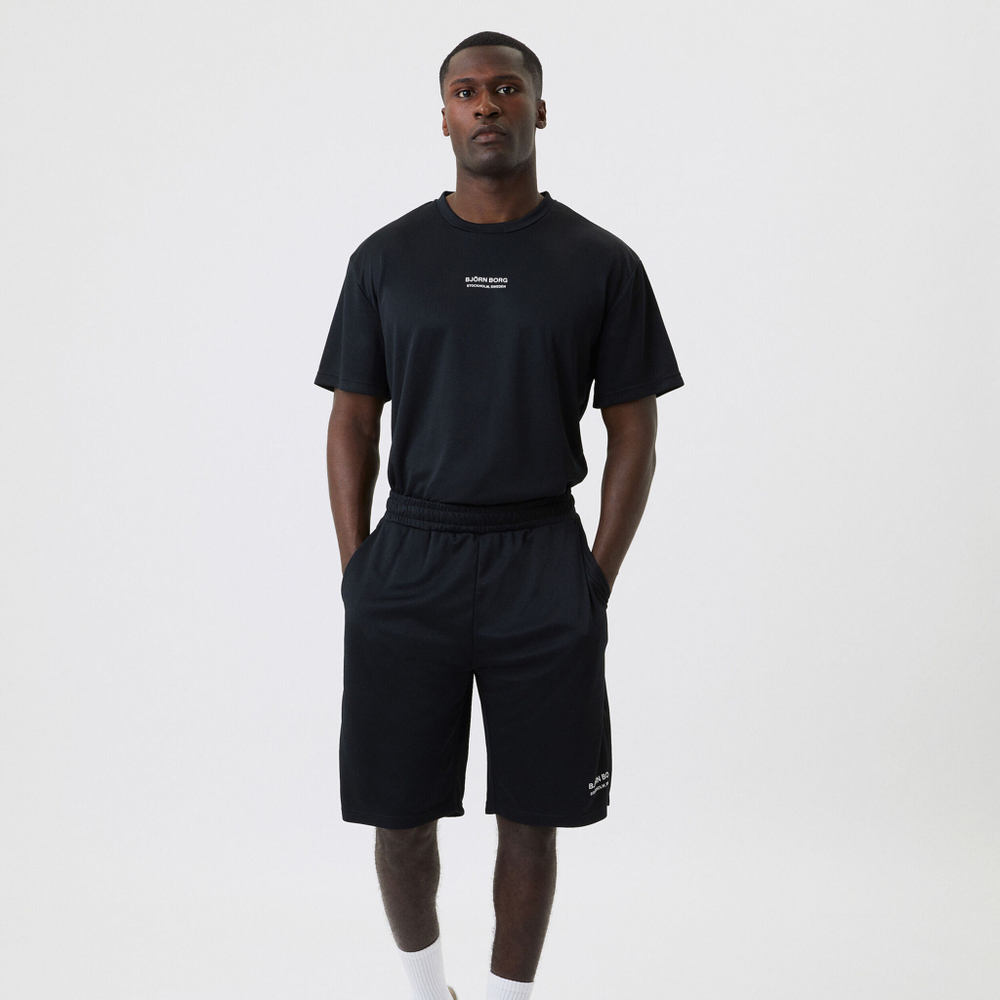 Мужские теннисные шорты Björn Borg Loose Shorts Men - Black