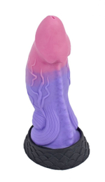 Фантазийный фаллоимитатор "Ночная Фурия" - 21 см.