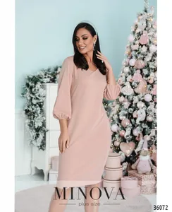 Платье 102.1-пудра Minova