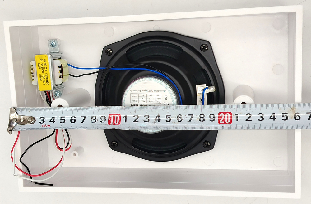 Громкоговоритель шкафный 6 Вт 100 В белый Honeywell 581270