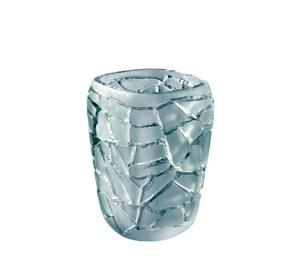Ваза Lalique Magnitude Blue, 20 см