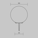 Ландшафтный светильник Outdoor O594FL-01W