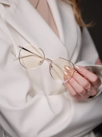 Очки для компьютера имиджевые защитные прозрачные нулевки