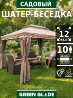 Шатер садовый беседка 3х4 72402
