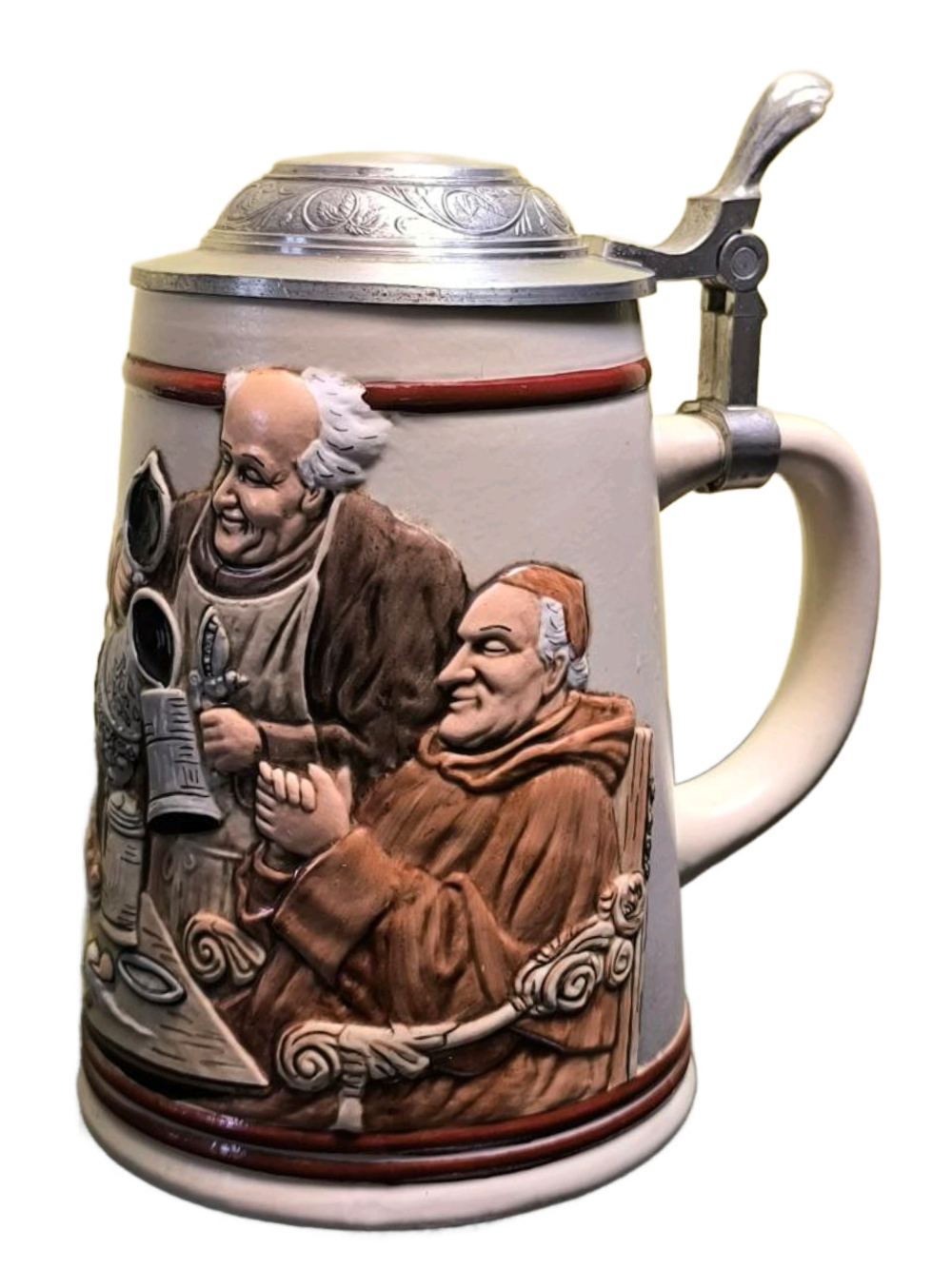 Кружка пивная "Ужин монахов" Германия, 1990-2010 гг.