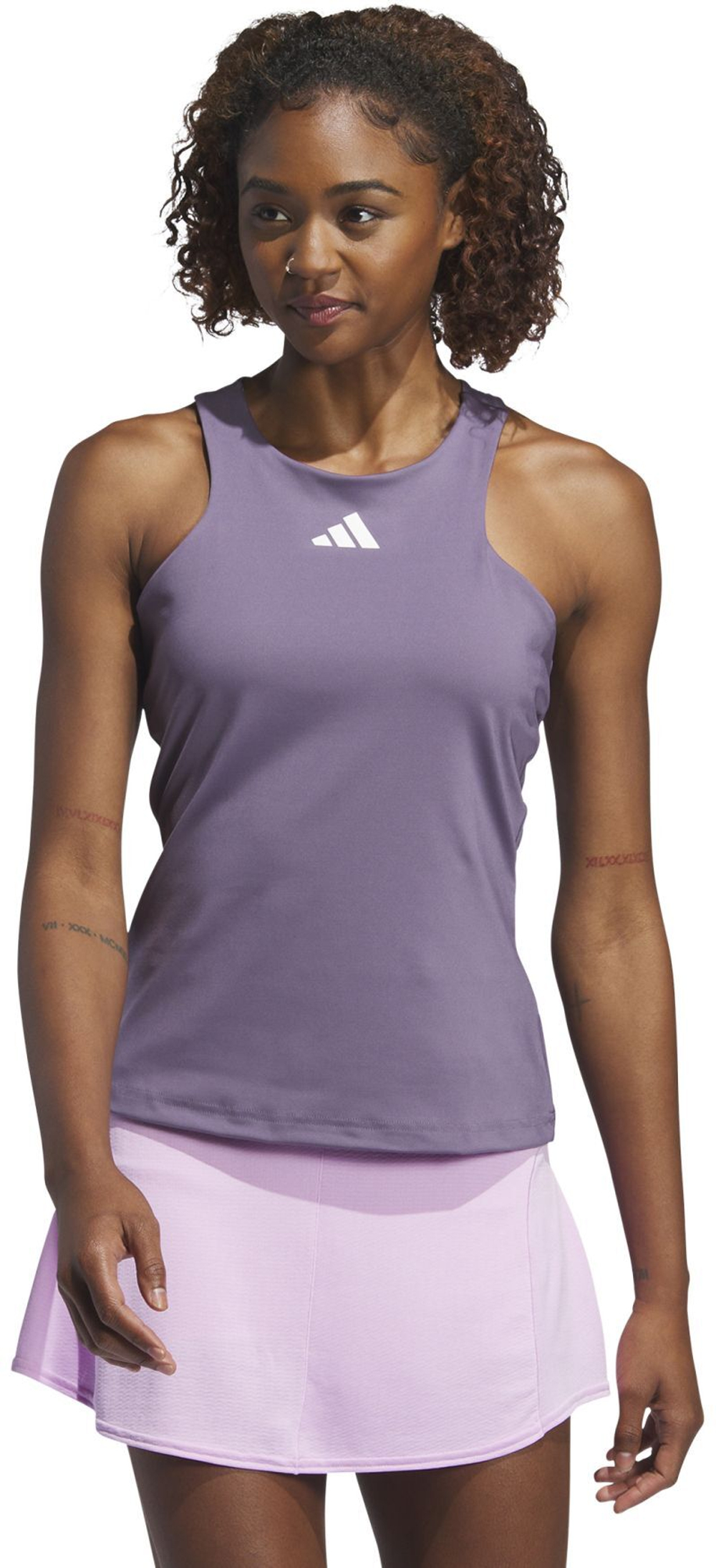 Женский топ теннисный Adidas Y Tank - shadow violet