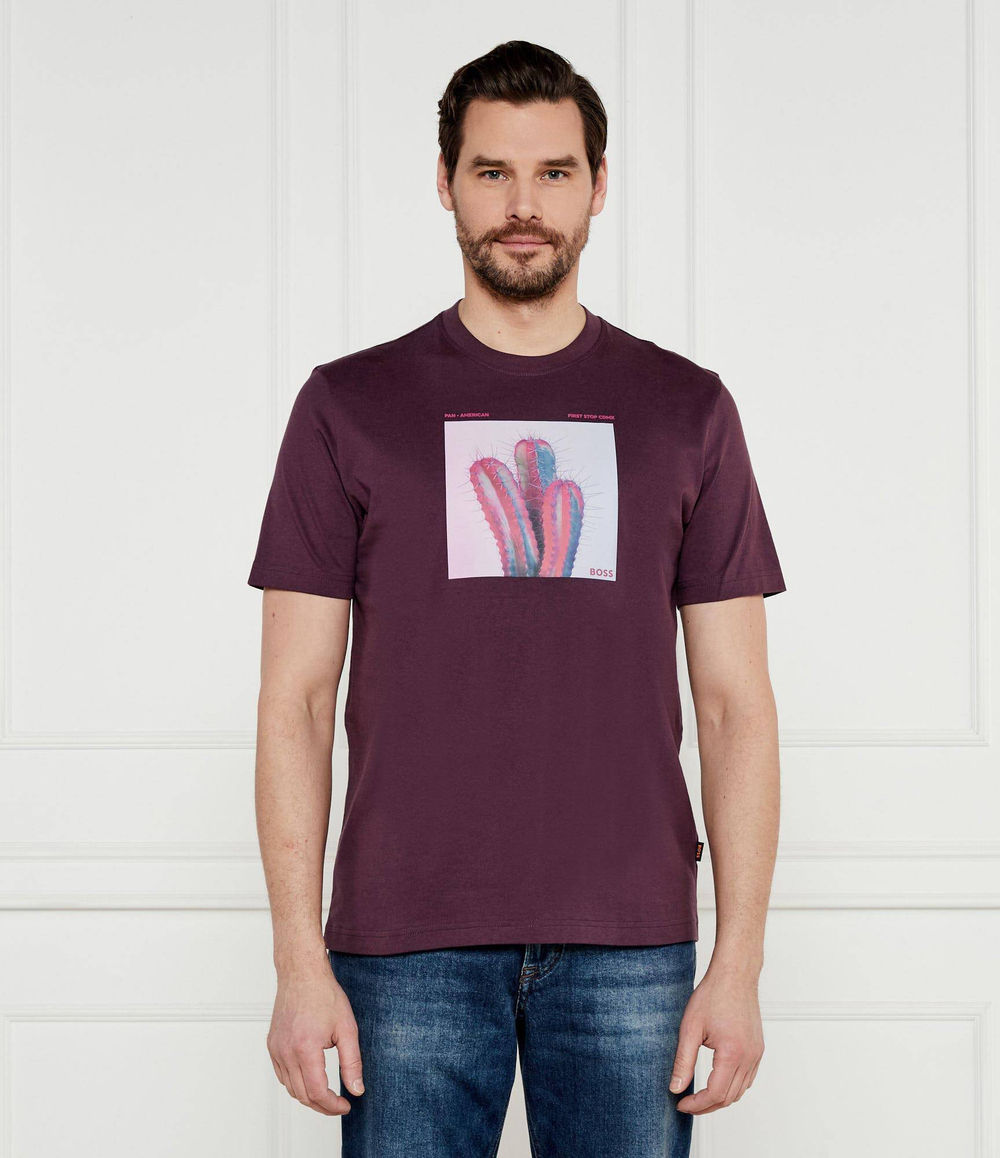 Футболка Te_mextour BOSS ORANGE - фиолетовый(50535079)