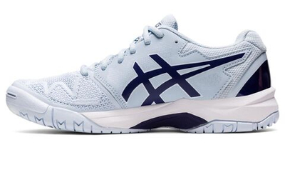 детские Кроссовки теннисные Asics Gel-Resolution 8 GS - soft sky/dive blue