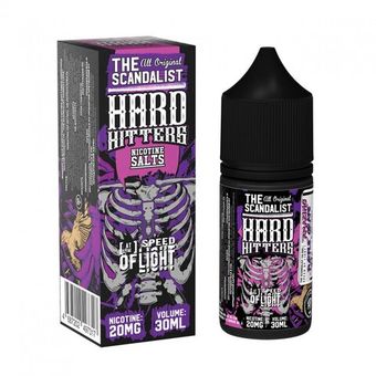 Жидкость The Scandalist Hardhitters Salt 2% STRONG 30 ml - Speed Of Light (Фиолетовый виноград)