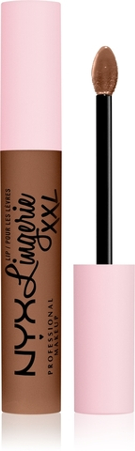 NYX Professional Makeup Lip Lingerie XXL - Жидкая матовая помадка оттенок 29 - Hot Caramelo, 4 ml