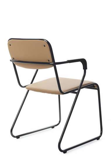 Кресло Никс Плюс RCH OMKL-04B Бежевый/Металл Черный