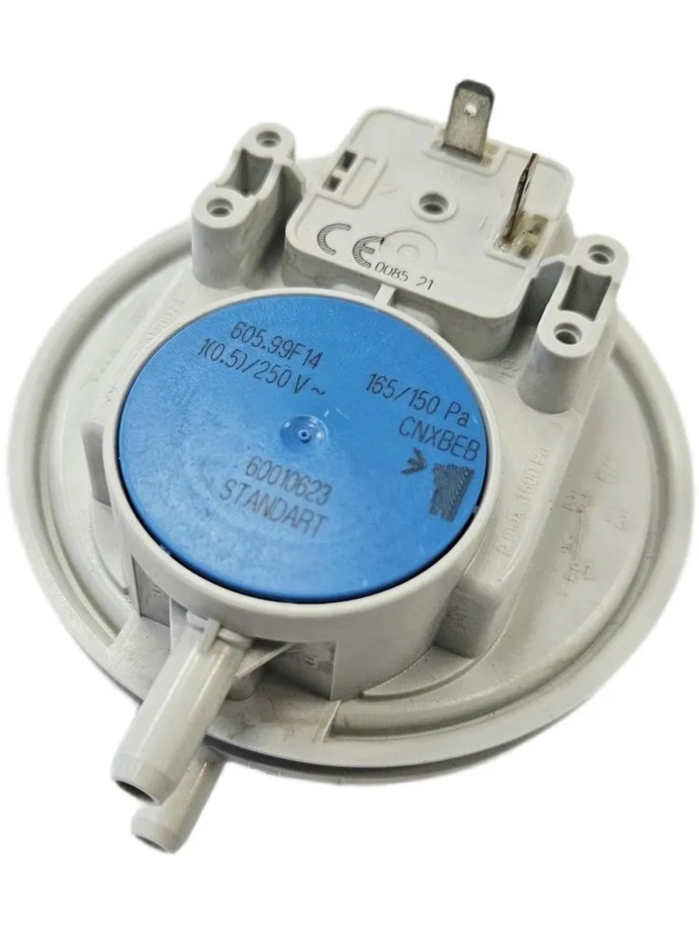 Реле давления воздуха (маностат) HUBA (165/150 Pa) для FERROLI Divatech F13D-F24D (RU) (арт. 398907162)