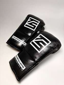 Перчатки для бокса Tomorrow Star Killer черные на шнуровке