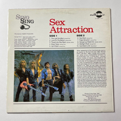 Винтажная виниловая пластинка LP Sing Sing Sex Attraction (Чехословакия 1991)