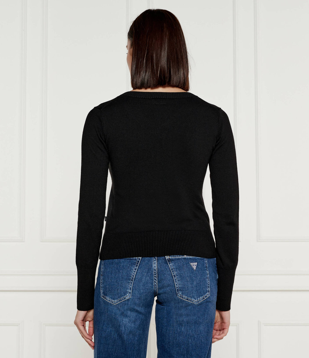 Свитер Guess Jeans - черный(W4BR84 Z3HO2)