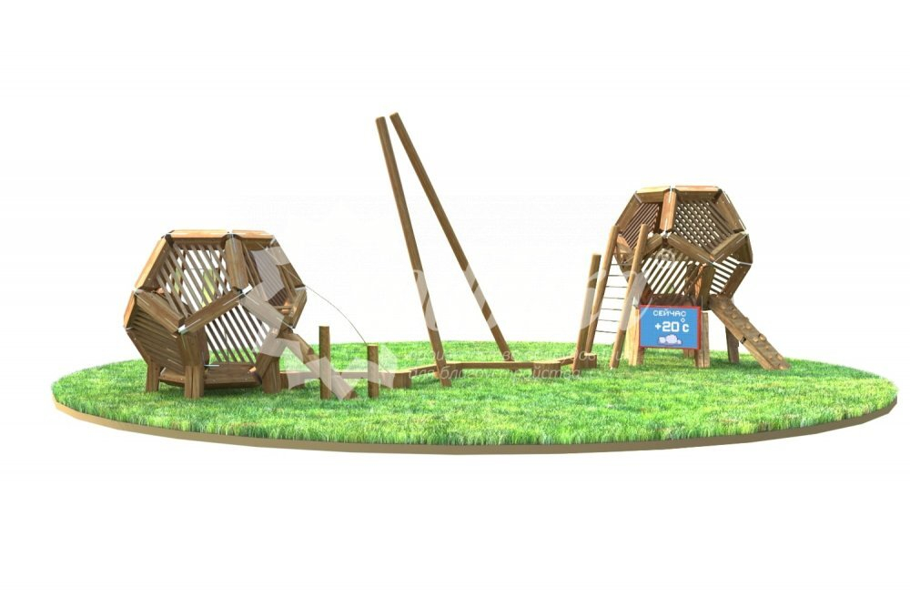 Игровой комплекс QUANTWOOD «Сеул»