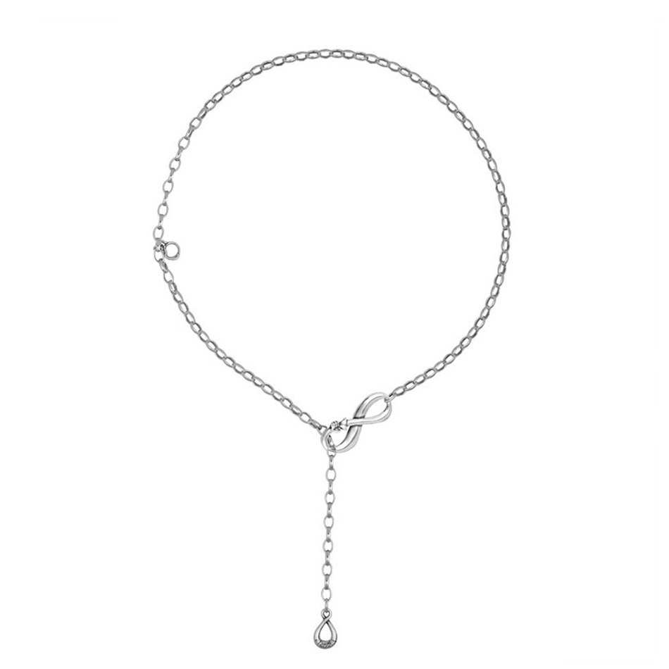 Колье Ciclon с серебряным покрытием Eternidad B213812-00