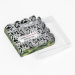 Коробка для конд-х изд с крышкой "С днем защитника Отечества" 12*12*3 см