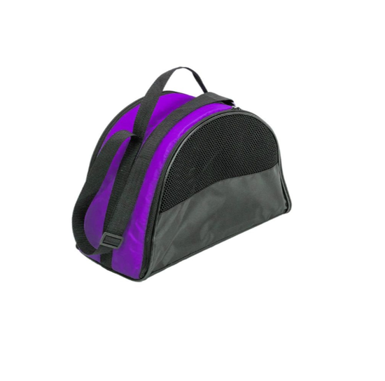 №1 Сумка-переноска Эконом Средняя для животных раскладная 44*23*29 Фиолетовая