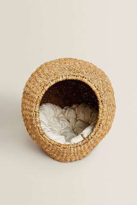 ZARA HOME ДОМИК ДЛЯ ДОМАШНИХ ЖИВОТНЫХ, СВЕТЛО-БЕЖЕВЫЙ