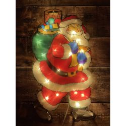ENIOF-08 ЭРА Фигура LED Дед Мороз, 220V, IP44 | Фигуры
