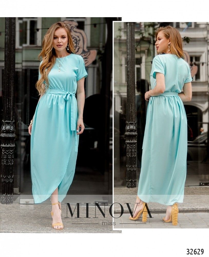 Платье 8609-ментол Minova