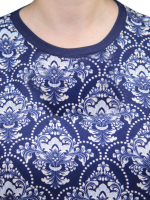 Толстовка К-390Х/синий-версаль