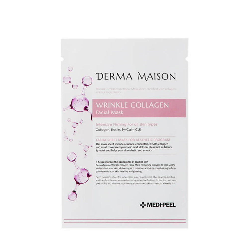 Medi-Peel Антивозрастная тканевая маска с коллагеном Derma Maison Wrinkle Collag
