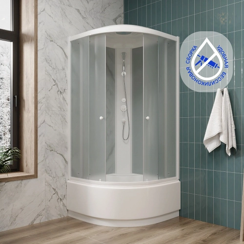 Душевая кабина PARLY EF821 (80х80х215)