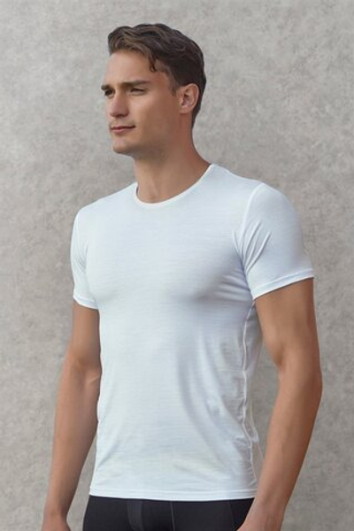 Мужская классическая футболка Doreanse Premium (Размер: L) (Цвет: белый)