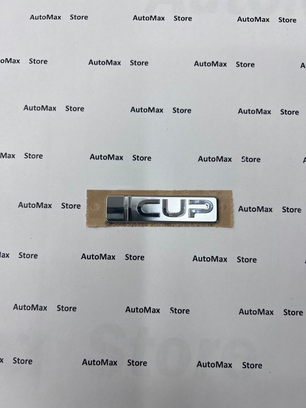 Эмблема CUP Volkswagen 5G0853688Q. Оригинал.