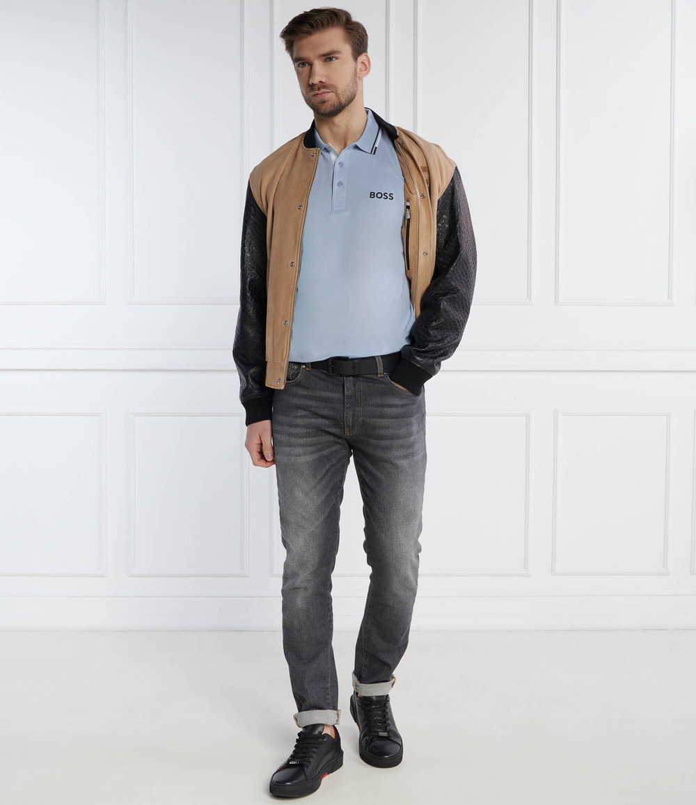 поло paddy pro BOSS GREEN - голубой(50469102)