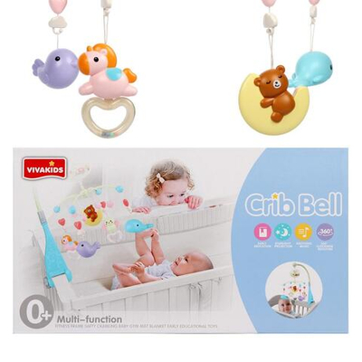 Карусель музыкальная для новорожденных, коробка 1142