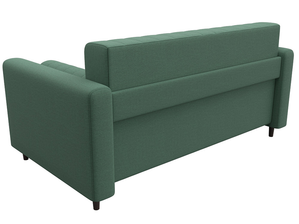 Диван прямой Лига-070, Амур 11 РОГОЖКА зеленый